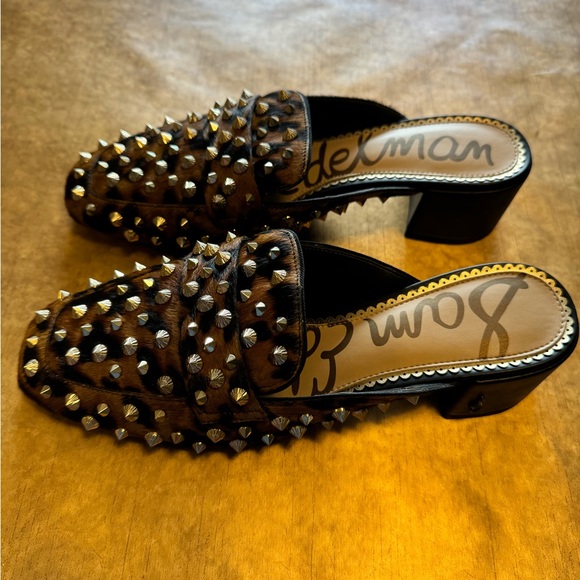 Sam Edelman Augusta Studded Mules - Picture 4 of 14